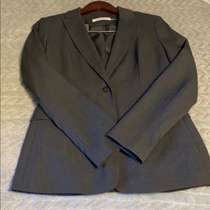 CALVIN KLEIN SUIT JACKET IN CHARCOAL